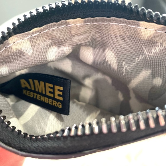 Aimee Kestenberg Jungle Leopard Calf Hair Card Holder - Picture 3 of 6